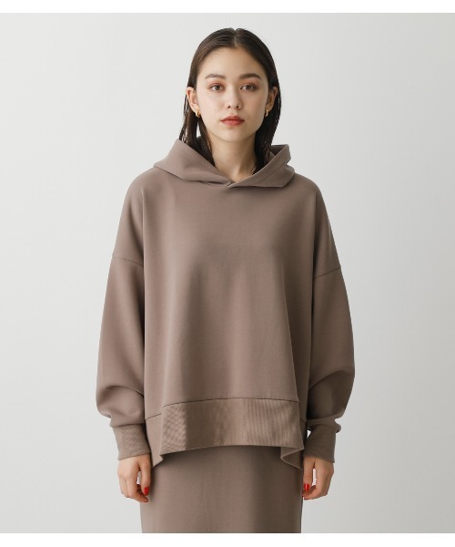 AZUL by moussy(アズールバイマウジー)の「LUXE PARKER/リュクスパーカー(パーカー・レディース・ブラック/ダークグリーン/ライトブラウン/マジェンタ・SMALL/MEDIUM)」の8枚目の写真