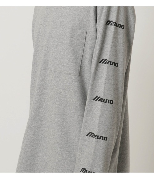 MIZUNO SPORTS STYLE（ミズノスポーツスタイル）の「Ｔシャツ（長袖）［ユニセックス］（Tシャツ/カットソー・メンズ・ホワイト/ブラック/ライム/グレー・M/L/XL）」の9枚目の写真