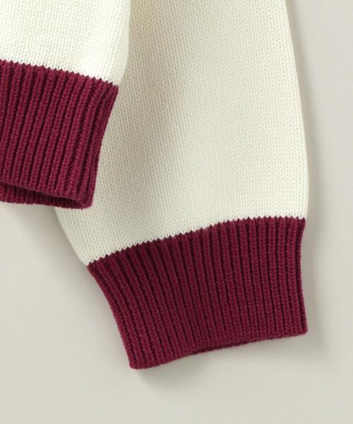 Casablanca（カサブランカ）の「＜Casablanca(カサブランカ)＞ ORANGE CARD/ニット（ニット/セーター・メンズ・オフホワイト・M/L）」の6枚目の写真