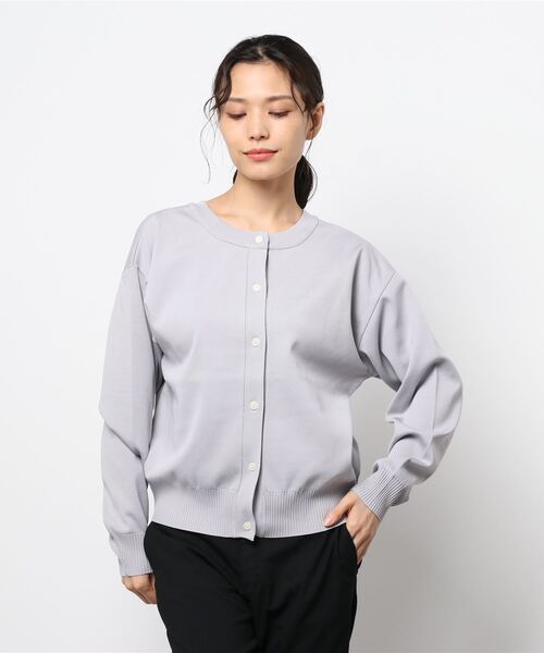 Te chichi（テチチ）の「スウェットライク2WAYニット（ニット/セーター・レディース・グレー/モカ/チャコール・ﾌﾘ-）」の9枚目の写真