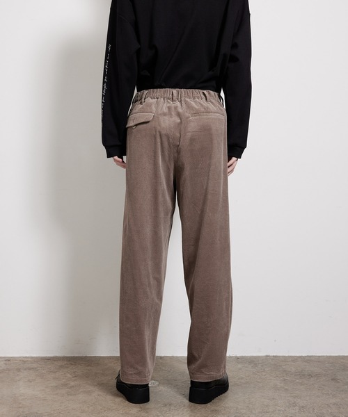 JUNRED（ジュンレッド）の「【セットアップ対応】コーデュロイワイドパンツ（その他パンツ・メンズ・チャコールグレー/ブラウン・S/M/L）」の6枚目の写真