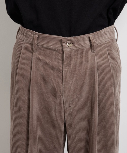 JUNRED（ジュンレッド）の「【セットアップ対応】コーデュロイワイドパンツ（その他パンツ・メンズ・チャコールグレー/ブラウン・S/M/L）」の15枚目の写真