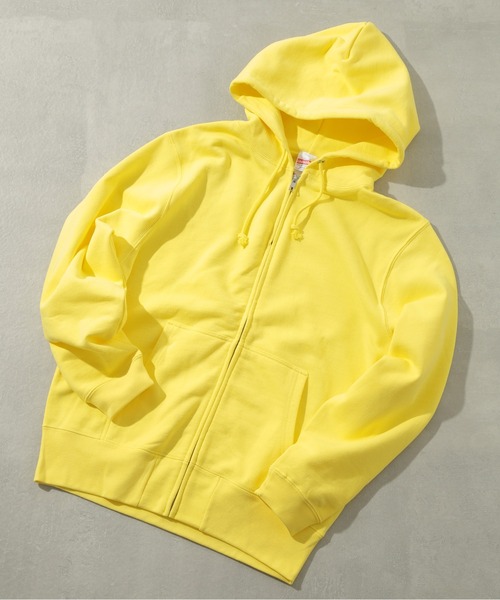 United Athle(ユナイテッドアスレ)の「厚み×軽やか素材感!【United Athle】cotton full zip hoodie / コットン フルジップパーカー ジップアップパーカー 裏パイル 裏毛 10.0オンス 羽織 UV対策 5213(パーカー・メンズ・ホワイト/ミックスグレー/ダークベージュ/ブラック/ナチュラル/ネイビー/ダークブラウン/ベージュ系その他/レッド/ライトイエロー/オレンジ/ゴールド/ライトピンク/バーガンディー/ライトオリーブ/ロイヤルブルー/チャコールグレー/ライトブルー/ダークグリーン/オリーブ/パープル・M/L/XL/XXL/S)」の16枚目の写真