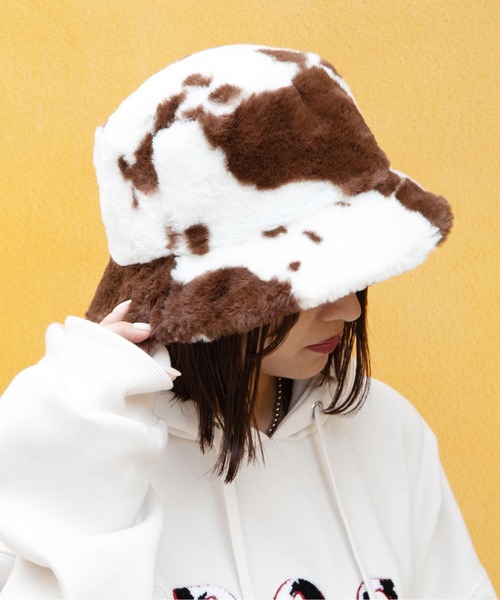 PairPair（ペアペア）の「アソートファーバケハ（ハット・レディース・ブラック/アイボリー/ブラウン系その他/ベージュ系その他・FREE）」の14枚目の写真