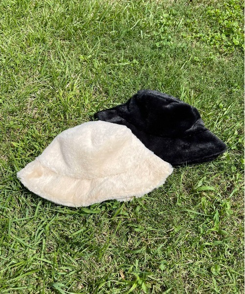 PairPair（ペアペア）の「アソートファーバケハ（ハット・レディース・ブラック/アイボリー/ブラウン系その他/ベージュ系その他・FREE）」の15枚目の写真