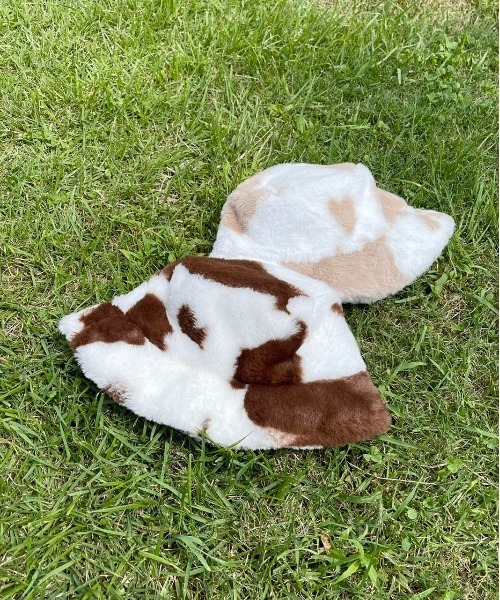 PairPair（ペアペア）の「アソートファーバケハ（ハット・レディース・ブラック/アイボリー/ブラウン系その他/ベージュ系その他・FREE）」の6枚目の写真