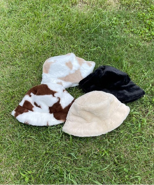 PairPair（ペアペア）の「アソートファーバケハ（ハット・レディース・ブラック/アイボリー/ブラウン系その他/ベージュ系その他・FREE）」の11枚目の写真