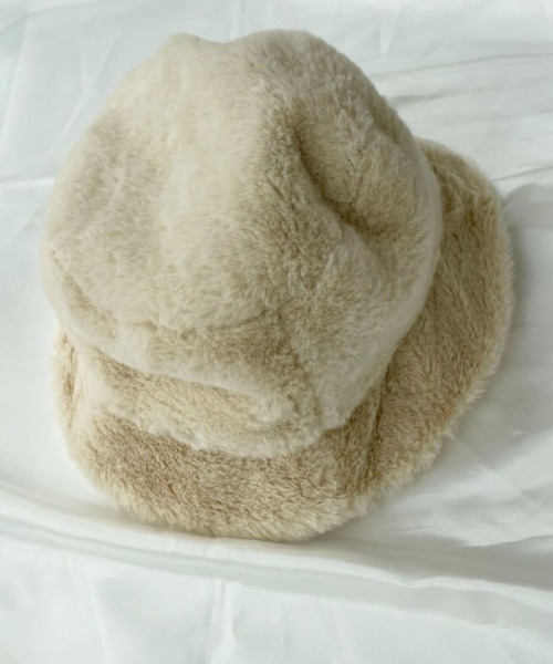 PairPair（ペアペア）の「アソートファーバケハ（ハット・レディース・ブラック/アイボリー/ブラウン系その他/ベージュ系その他・FREE）」の16枚目の写真