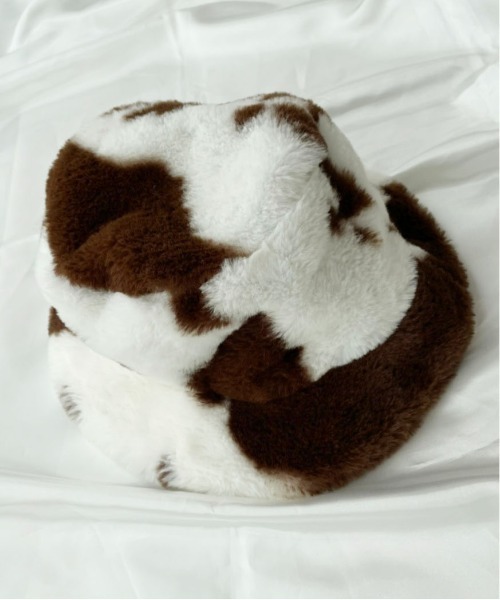 PairPair（ペアペア）の「アソートファーバケハ（ハット・レディース・ブラック/アイボリー/ブラウン系その他/ベージュ系その他・FREE）」の12枚目の写真