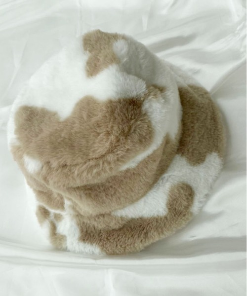 PairPair（ペアペア）の「アソートファーバケハ（ハット・レディース・ブラック/アイボリー/ブラウン系その他/ベージュ系その他・FREE）」の10枚目の写真