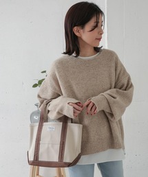 URBAN RESEARCH DOORS | ハミルトンウールボートネックプルオーバー(ニット/セーター)