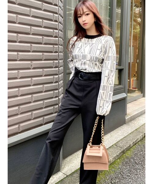 RESEXXY（リゼクシー）の「フロントタックワイドパンツ（その他パンツ・レディース・ブラック/ベージュ/ブルー・FREE）」の18枚目の写真