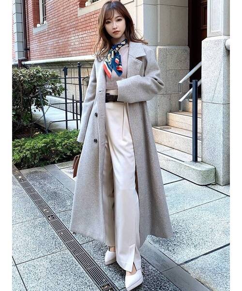 RESEXXY（リゼクシー）の「フロントタックワイドパンツ（その他パンツ・レディース・ブラック/ベージュ/ブルー・FREE）」の21枚目の写真