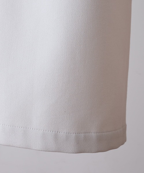 BEARDSLEY（ビアズリー）の「ウエストリブ裏起毛パンツ（その他パンツ・レディース・グレー/アイボリー/ブラック・1/2/0）」の7枚目の写真