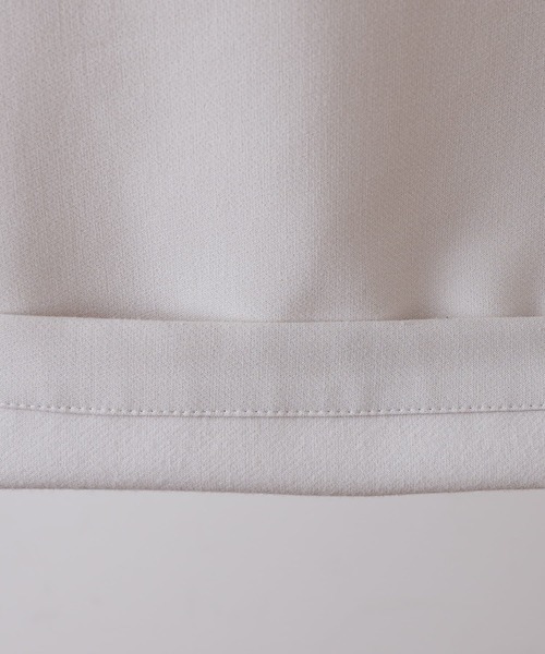 BEARDSLEY（ビアズリー）の「ウエストリブ裏起毛パンツ（その他パンツ・レディース・グレー/アイボリー/ブラック・1/2/0）」の15枚目の写真