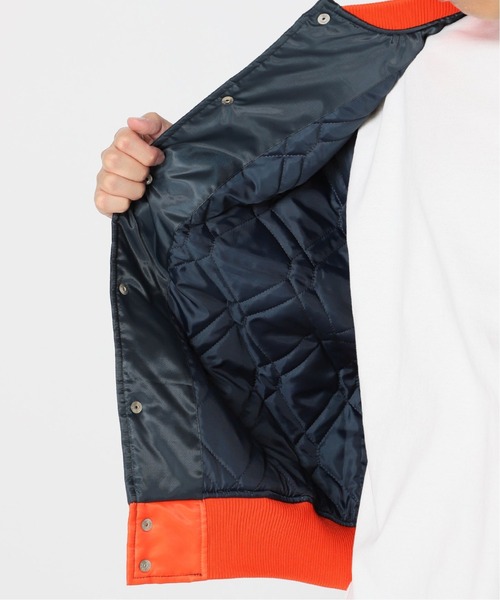 Fanatics(ファナティクス)の「【FANATICS / ファナティクス】JOURNAL STANDARD別注 サテン ジャケット MLB(スタジャン・メンズ・ブルー系その他/ネイビー/ブラウン/グリーン・MEDIUM/LARGE)」の9枚目の写真