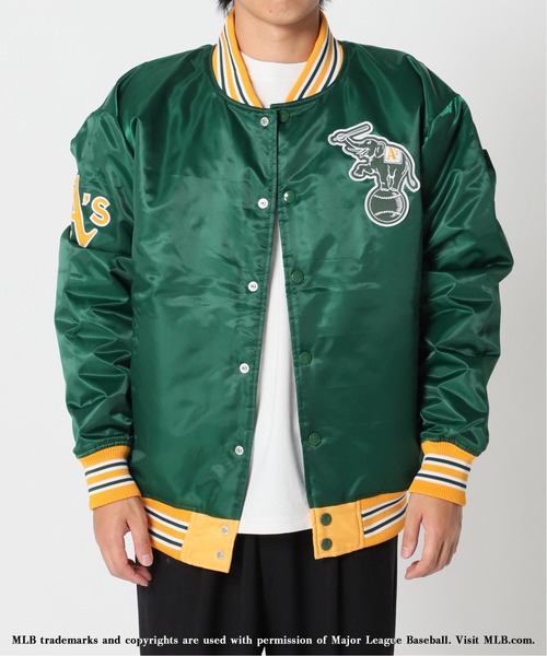 Fanatics(ファナティクス)の「【FANATICS / ファナティクス】JOURNAL STANDARD別注 サテン ジャケット MLB(スタジャン・メンズ・ブルー系その他/ネイビー/ブラウン/グリーン・MEDIUM/LARGE)」の10枚目の写真
