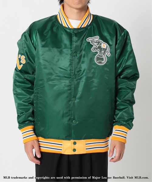 Fanatics(ファナティクス)の「【FANATICS / ファナティクス】JOURNAL STANDARD別注 サテン ジャケット MLB(スタジャン・メンズ・ブルー系その他/ネイビー/ブラウン/グリーン・MEDIUM/LARGE)」の11枚目の写真