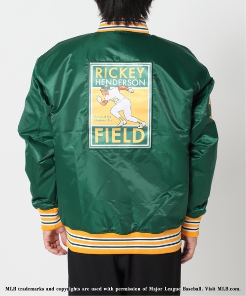 Fanatics(ファナティクス)の「【FANATICS / ファナティクス】JOURNAL STANDARD別注 サテン ジャケット MLB(スタジャン・メンズ・ブルー系その他/ネイビー/ブラウン/グリーン・MEDIUM/LARGE)」の13枚目の写真