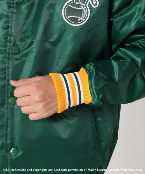 Fanatics(ファナティクス)の「【FANATICS / ファナティクス】JOURNAL STANDARD別注 サテン ジャケット MLB(スタジャン・メンズ・ブルー系その他/ネイビー/ブラウン/グリーン・MEDIUM/LARGE)」の18枚目の写真