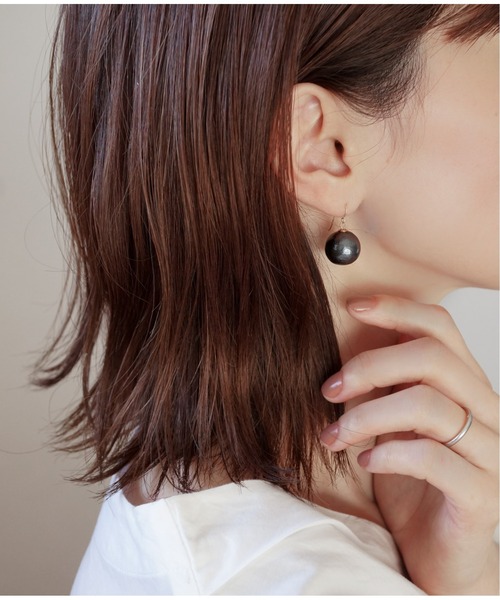 Meach.（ミーチ）の「【Meach.】14kgf大粒パールのピアス（スタッド・フック）（ピアス（両耳用）・レディース・その他1/その他2/その他3/その他5/その他7/その他10/その他4/その他9/その他6/その他8/その他12/その他11・FREE）」の12枚目の写真
