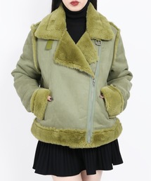 WC | カラーフェイクムートンコート(ムートンコート)