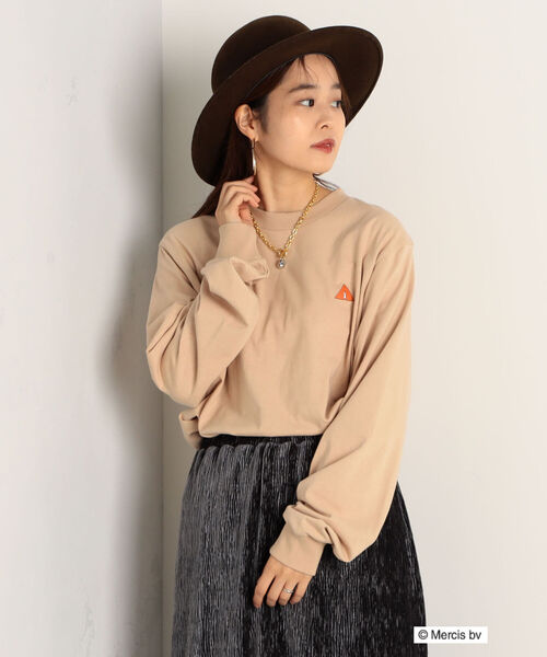FREDY&GLOSTER(フレディアンドグロスター)の「【sportswear/スポーツウェア】miffy in tent ミッフィーロンT(Tシャツ/カットソー・レディース・ベージュ/オフホワイト/サックスブルー・FREE)」の16枚目の写真