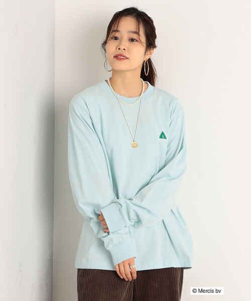 FREDY&GLOSTER(フレディアンドグロスター)の「【sportswear/スポーツウェア】miffy in tent ミッフィーロンT(Tシャツ/カットソー・レディース・ベージュ/オフホワイト/サックスブルー・FREE)」の19枚目の写真
