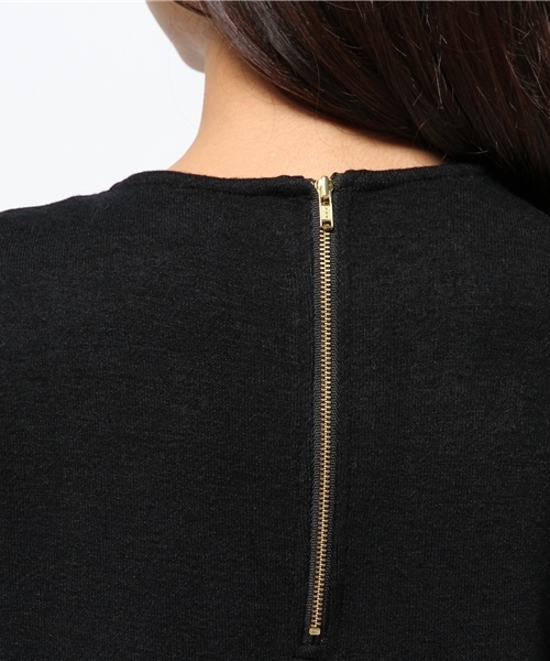 Kastane（カスタネ）の「【Kastane】袖チュールワンピース（ワンピース・レディース・グレー/ブラック・FREE）」の7枚目の写真