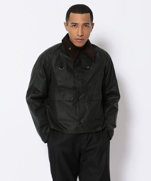 Barbour（バブアー）の「BARBOUR/バブアー/SPEY スペイ（ブルゾン・メンズ・セージグリーン/その他10/ブラック・S/M/L）」の4枚目の写真