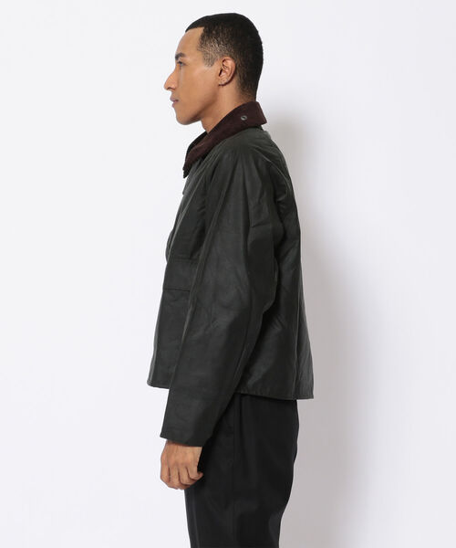 Barbour（バブアー）の「BARBOUR/バブアー/SPEY スペイ（ブルゾン・メンズ・セージグリーン/その他10/ブラック・S/M/L）」の5枚目の写真
