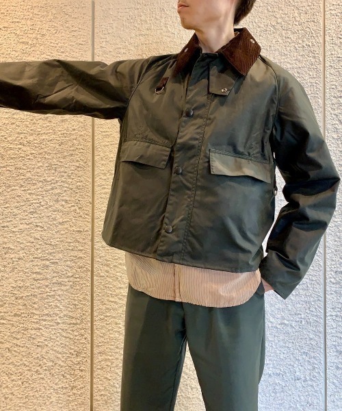 Barbour（バブアー）の「BARBOUR/バブアー/SPEY スペイ（ブルゾン・メンズ・セージグリーン/その他10/ブラック・S/M/L）」の20枚目の写真