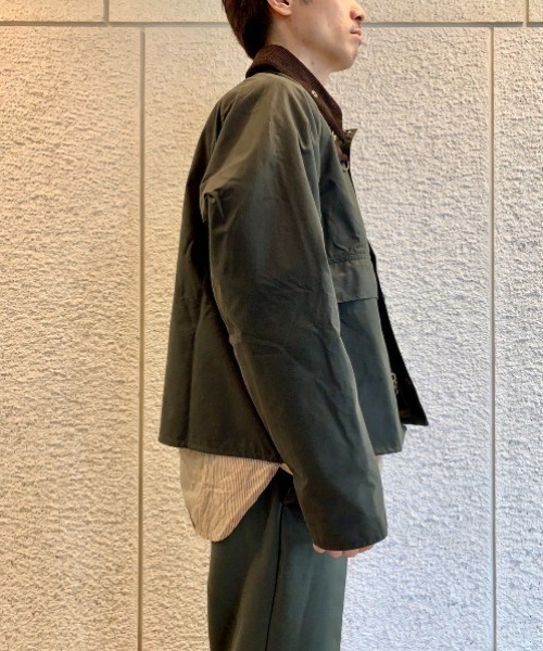 Barbour（バブアー）の「BARBOUR/バブアー/SPEY スペイ（ブルゾン・メンズ・セージグリーン/その他10/ブラック・S/M/L）」の19枚目の写真