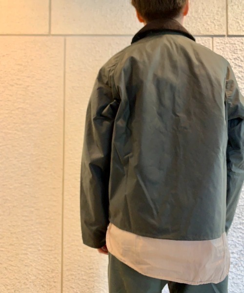 Barbour（バブアー）の「BARBOUR/バブアー/SPEY スペイ（ブルゾン・メンズ・セージグリーン/その他10/ブラック・S/M/L）」の18枚目の写真