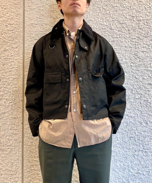 Barbour（バブアー）の「BARBOUR/バブアー/SPEY スペイ（ブルゾン・メンズ・セージグリーン/その他10/ブラック・S/M/L）」の16枚目の写真