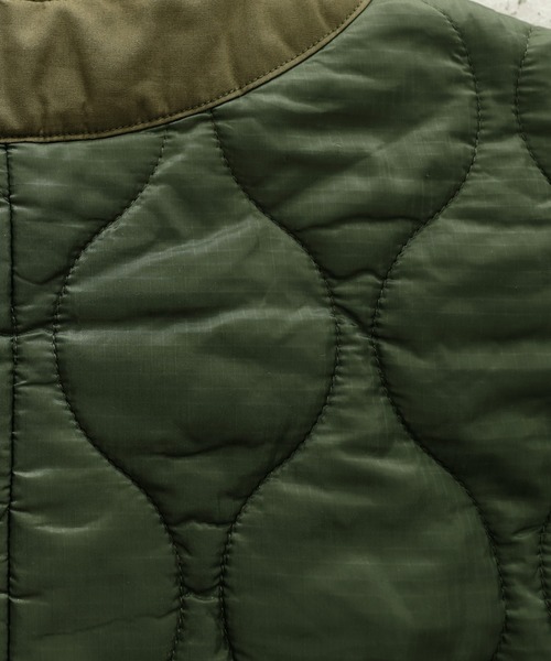 antiqua(アンティカ)の「キルティングライナーコート(ダウンジャケット/コート・キッズ・ブラック/カーキ・4/6)」の17枚目の写真