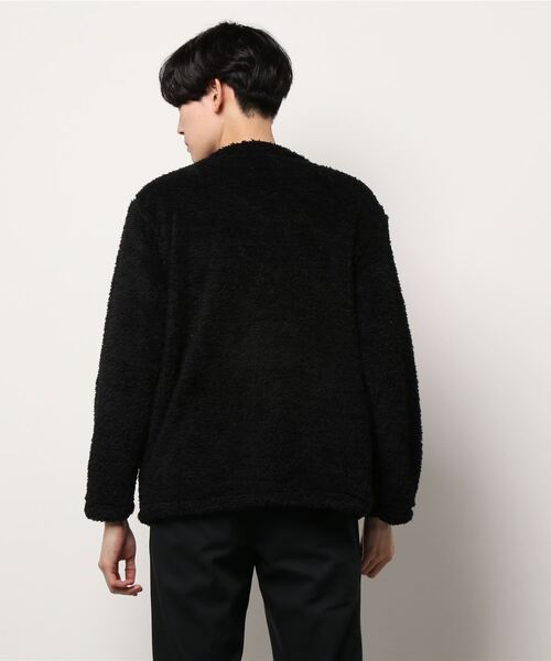 LOWRYS FARM（ローリーズファーム）の「ボアカーディガンＳＣＲＥＥＮＳＴＡＲＳ　259897（その他トップス・メンズ・ブラック/グリーン・LARGE/X-LARGE）」の3枚目の写真