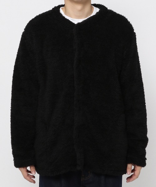 LOWRYS FARM（ローリーズファーム）の「ボアカーディガンＳＣＲＥＥＮＳＴＡＲＳ　259897（その他トップス・メンズ・ブラック/グリーン・LARGE/X-LARGE）」の10枚目の写真