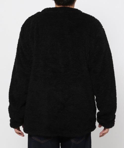 LOWRYS FARM（ローリーズファーム）の「ボアカーディガンＳＣＲＥＥＮＳＴＡＲＳ　259897（その他トップス・メンズ・ブラック/グリーン・LARGE/X-LARGE）」の12枚目の写真