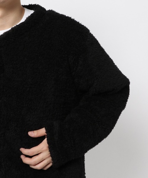 LOWRYS FARM（ローリーズファーム）の「ボアカーディガンＳＣＲＥＥＮＳＴＡＲＳ　259897（その他トップス・メンズ・ブラック/グリーン・LARGE/X-LARGE）」の14枚目の写真