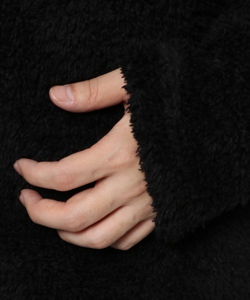 LOWRYS FARM（ローリーズファーム）の「ボアカーディガンＳＣＲＥＥＮＳＴＡＲＳ　259897（その他トップス・メンズ・ブラック/グリーン・LARGE/X-LARGE）」の15枚目の写真