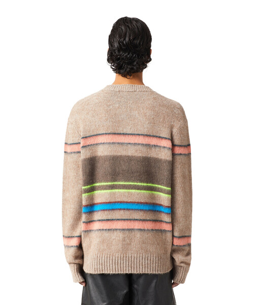 DIESEL（ディーゼル）の「メンズ ニット ストライプ（ニット/セーター・メンズ・サンドベージュ/ブラック・SMALL/X-SMALL/LARGE/X-LARGE/MEDIUM）」の22枚目の写真