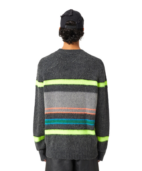 DIESEL（ディーゼル）の「メンズ ニット ストライプ（ニット/セーター・メンズ・サンドベージュ/ブラック・SMALL/X-SMALL/LARGE/X-LARGE/MEDIUM）」の19枚目の写真