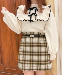 apres jour（アプレジュール）の「起毛チェック台形スカート【ZOZOTOWN限定アイテム】（スカート）」
