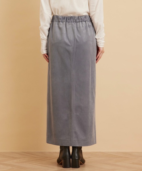 新品未使用　ロエベ　LOEWE グレーロングタイトスリットスカート 新品未使用 ロエベ LOEWE グレーロングタイトスリットスカート 2025年