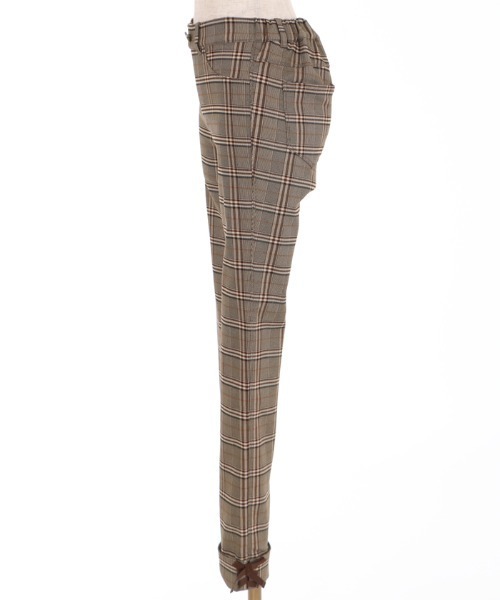 axes femme(アクシーズファム)の「裾レースアップ裏起毛レギパン(その他パンツ・レディース・ブラウン/ブラック/グリーン・LARGE/MEDIUM)」の14枚目の写真