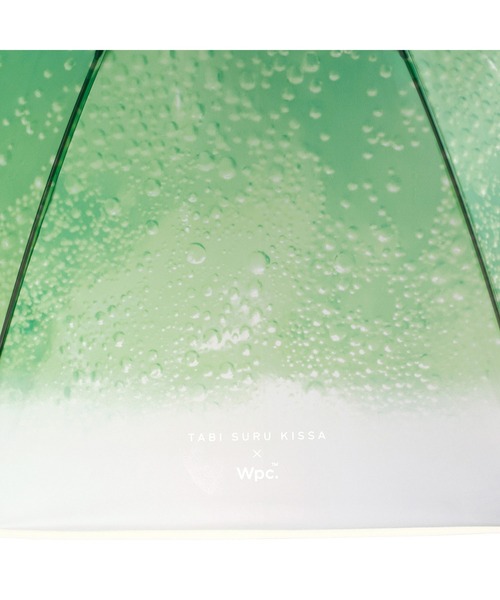 Wpc.（ダブリュピーシー）の「［ビニール傘］旅する喫茶×Wpc. クリームソーダアンブレラ ミニ（折りたたみ傘・レディース・ブルー/ピンク/グリーン/オレンジ/パープル・FREE）」の13枚目の写真