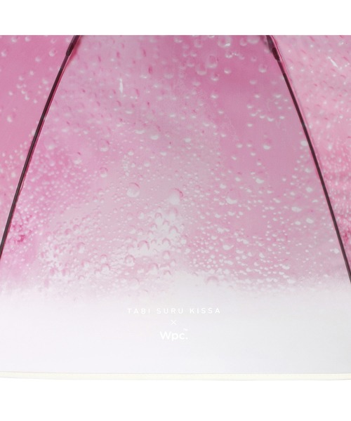 Wpc.（ダブリュピーシー）の「［ビニール傘］旅する喫茶×Wpc. クリームソーダアンブレラ ミニ（折りたたみ傘・レディース・ブルー/ピンク/グリーン/オレンジ/パープル・FREE）」の17枚目の写真