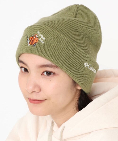 Columbia（コロンビア）の「Columbia／モランベンド ニットキャップ／コロンビア（ニットキャップ/ビーニー・メンズ・ブラック/ネイビー/ベージュ/グレイッシュベージュ/グリーン/ダークブラウン/ブラック系その他/ベージュ系その他/ライトオリーブ/ブラック系その他2/ブルー/ブラウン/グリーン系その他/ブラック系その他3・ONE SIZE）」の11枚目の写真