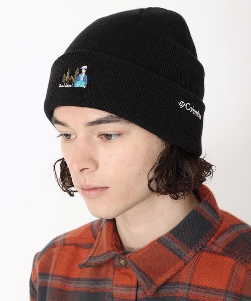 Columbia（コロンビア）の「Columbia／モランベンド ニットキャップ／コロンビア（ニットキャップ/ビーニー・メンズ・ブラック/ネイビー/ベージュ/グレイッシュベージュ/グリーン/ダークブラウン/ブラック系その他/ベージュ系その他/ライトオリーブ/ブラック系その他2/ブルー/ブラウン/グリーン系その他/ブラック系その他3・ONE SIZE）」の4枚目の写真